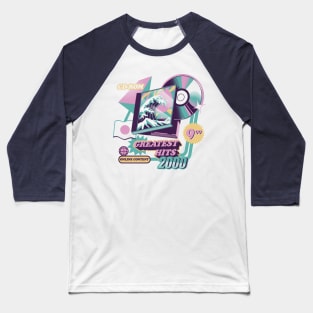 Japanese Greatest Hits - Vaporwave Baseball T-Shirt